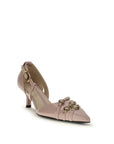 PINKO Multicolor Calf Leather Bos Taurus Mid Heel Pumps