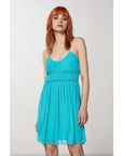 Patrizia Pepe Turquoise Polyester Casual Dress