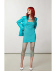 Patrizia Pepe Multicolor Polyester Pattern Dress