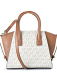 Michael Kors Beige Canvas Handbag