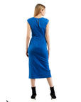 Patrizia Pepe Blue Polyester Casual Dress