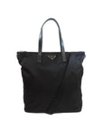 Prada Black Nylon Tote Bag