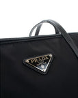 Prada Black Nylon Tote Bag