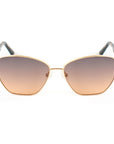 Guess Gold Metal Sunglasses