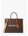Michael Kors Brown Leather Shoulder Bag