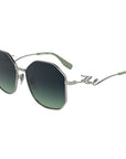 Karl Lagerfeld Gray Metal Sunglasses