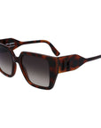 Karl Lagerfeld Brown Injected Sunglasses
