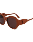 Karl Lagerfeld Brown Injected Sunglasses
