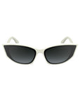 Karl Lagerfeld White Acetate Sunglasses