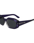 Karl Lagerfeld Purple Injected Sunglasses