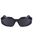 Karl Lagerfeld Purple Injected Sunglasses