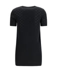 Gucci Black Wool Oves Aries Casual Dress