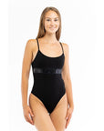 Moschino Black Cotton Bodysuit