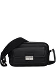 Michael Kors Black Leather Crossbody Bag