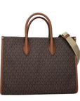 Michael Kors Brown Fabric Handbag
