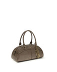 Chloé Gray Calf Leather Bos Taurus Handbag