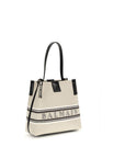 Balmain Beige Cotton Shoulder Bag