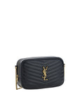 Saint Laurent Black Calf Leather Bos Taurus Shoulder Bag