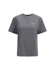 PINKO Gray Cotton T-Shirt
