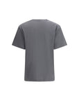 PINKO Gray Cotton T-Shirt