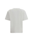 Ganni White Cotton T-Shirt