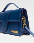 Jacquemus Dark NavyLeather Le Grand Bambino Handbag
