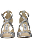 Jimmy Choo Gray Plastic Strap-On Sandals