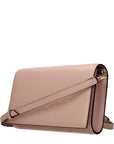Jimmy Choo Pink Leather Clutch Bag