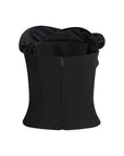 Magda Butrym Black Wool Tank Tops