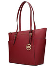 Michael Kors Red Leather Shoulder Bag