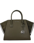 Michael Kors Green Leather Handbag