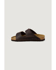 Birkenstock Brown Synthetic Flat Sandals