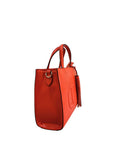 Twinset Orange Faux Leather Women Handbag