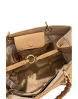 Twinset Brown PU Women Handbag