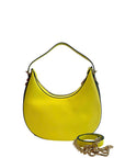 Twinset Yellow PU Women Shoulder Bag