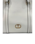 Twinset White PU Women Shoulder Bag