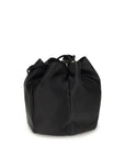 Prada Black Silk Backet Bag