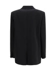 Max Mara Black Triacetate Blazer