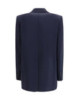 Max Mara Blue Triacetate Blazer