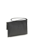 Fendi Black Lamb Ovis Aries Aries Clutch Bag