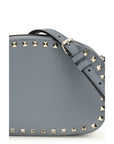 Valentino Garavani Blue Calf Leather Bos Taurus Shoulder Bag