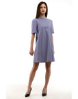Moschino Purple Polyester Casual Dress