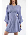 Moschino Purple Marabou Casual Dress