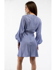 Moschino Purple Marabou Casual Dress