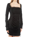 Moschino Black Viscose Cocktail Dress