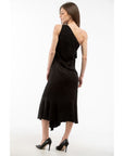 Moschino Black Viscose Cocktail Dress