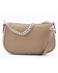 Michael Kors Brown Leather Crossbody Bag