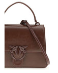 PINKO Brown Lamb Ovis Aries Aries Handbag
