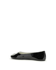 Tory Burch Black Calf Leather Bos Taurus Ballet Flats