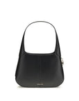 Michael Kors Black Calf Leather Bos Taurus Shoulder Bag
